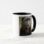 サイクスモンキーまたはブルーモンキー Cercopithecus mitis マグカップ (正面右)