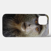 サイクスモンキーまたはブルーモンキー、 Cercopithecus mitis, Case-Mate iPhoneケース (裏面 (横))