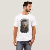 サイクスモンキーまたはブルーモンキー Cercopithecus mitis Tシャツ (正面フル)