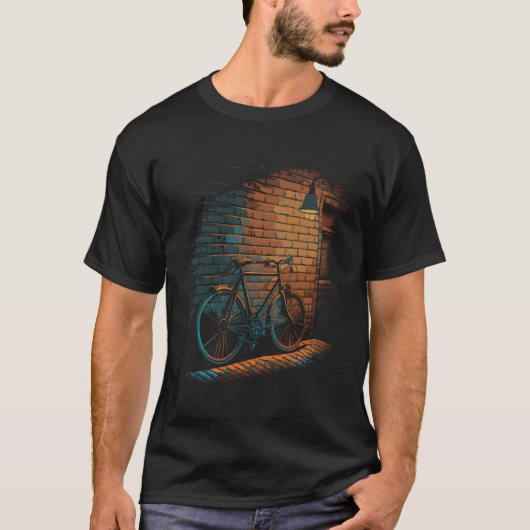 サイクラー自転車 Tシャツ (正面)