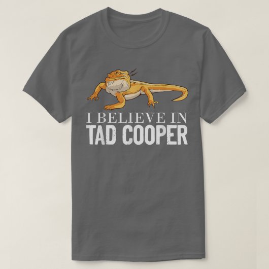 サイクリザードタッドクーパーファン Tシャツ (デザイン正面)