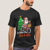 サイクリストああ、それが乗って喜びおもしろいサイクリング Tシャツ (正面)