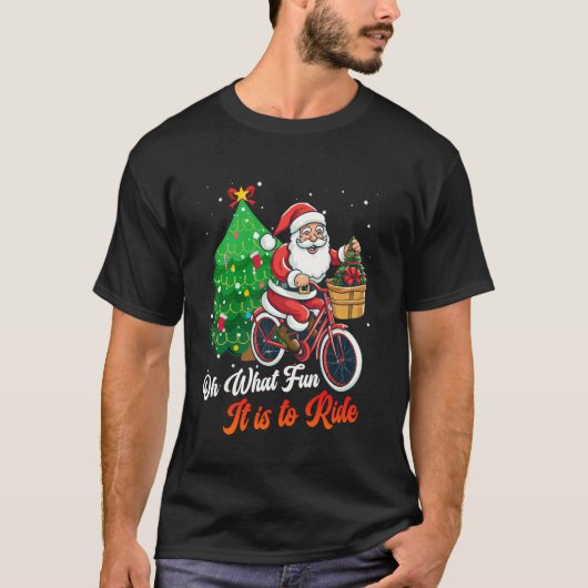 サイクリストああ、それが乗って喜びおもしろいサイクリング Tシャツ (正面)