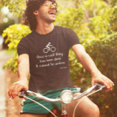 サイクリストおもしろいサイクリングクールthingバイク名前の追加 tシャツ
