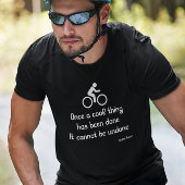 サイクリストおもしろいサイクリングクールthingバイク名前の追加 tシャツ