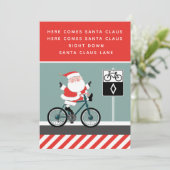 サイクリストおもしろ自転車休日カード (スタンド正面)