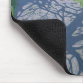 サイクリストおよび黄色い分野Kedlestonダービー マウスパッド (コーナー)