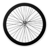 サイクリストのための自転車の車輪の第2グラフィック セラミックノブ (正面)