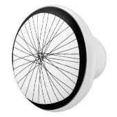 サイクリストのための自転車の車輪の第2グラフィック セラミックノブ (右)