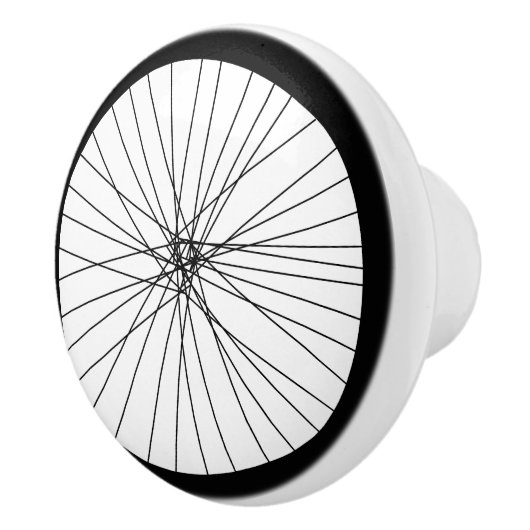 サイクリストのための自転車の車輪の第2グラフィック セラミックノブ (右)