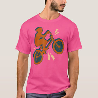 サイクリストのためのBmx FreeBike Children'S Motif Tシャツ