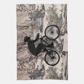 サイクリストのキッチンタオル キッチンタオル (縦)