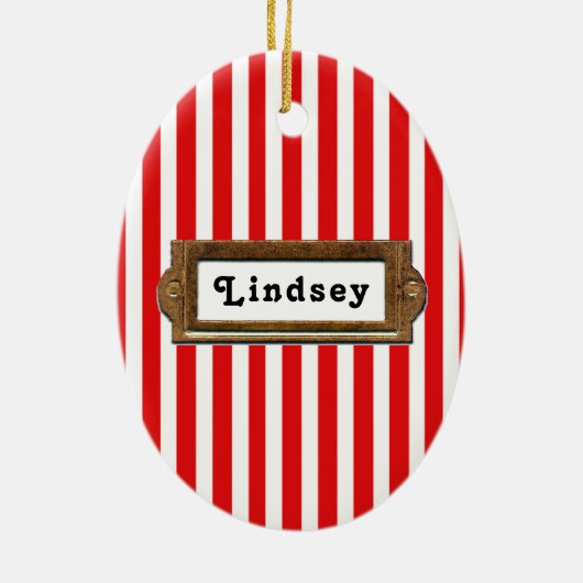 サイクリストのクリスマスコレクティブ セラミックオーナメント (裏面)