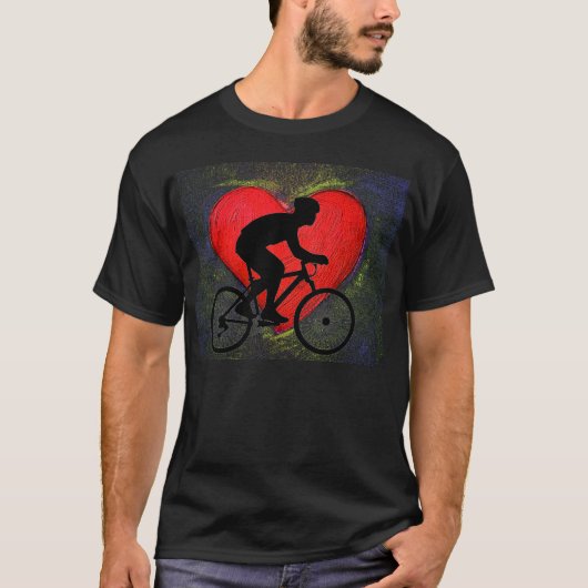 サイクリストのシャツ Tシャツ (正面)