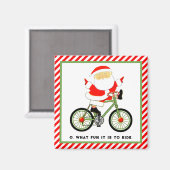 サイクリストのストック商品 マグネット (正面/裏面)