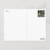 サイクリストのヴィンテージ写真はがき ポストカード (裏面)