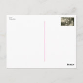 サイクリストのヴィンテージ写真はがき ポストカード (裏面)