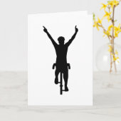 サイクリストの勝者 カード (黄色い花)