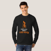サイクリストの自転車サイクリング引用文人生は全て Tシャツ (正面フル)