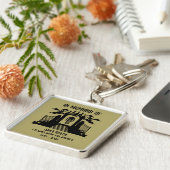 サイクリストの葬儀の記念として キーホルダー (側面)