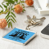 サイクリストの葬儀の記念として キーホルダー (側面)