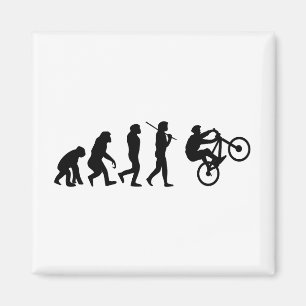 サイクリストの進化 マグネット