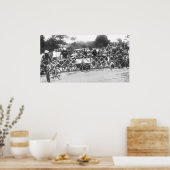 サイクリストは鉄道クロッシングツアーDe Fで待つことができない ポスター (キッチン)