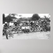 サイクリストは鉄道クロッシングツアーDe Fで待つことができない ポスター (正面)