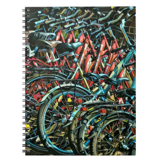 サイクリストへの贅沢な贈り物 ノートブック (正面)