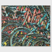 サイクリストへの贅沢な贈り物 ラッピングペーパー (フラット)