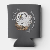 サイクリストより多くのギア、より多くのおもしろい。サイクリングスポーツ 缶クーラー (裏面)