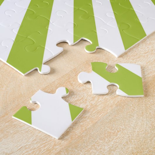 サイクリストイラストレーションサイクリング自転車の名前 ジグソーパズル (側面)