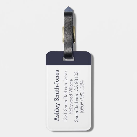 サイクリストサイクリンググラフィックアドレスの荷物タグ ラゲッジタグ (裏面縦)