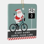 サイクリストサイクリングホリデーキープサセセラミックオーナメント セラミックオーナメント (右)