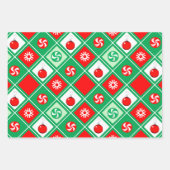 サイクリストサイクリングホリデーギフト ラッピングペーパーシート (正面2)