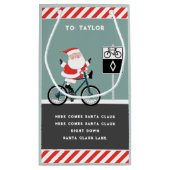 サイクリストサイクリングホリデースモール抱き枕 スモールペーパーバッグ (裏面)