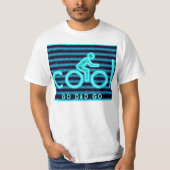 サイクリストパパ Tシャツ (正面)