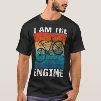 サイクリストファン11のためのエンジンです Tシャツ