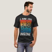サイクリストファン11のためのエンジンです Tシャツ (正面フル)