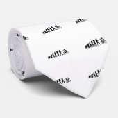 サイクリストメンズ黒くか青のサイクリングの進化 ネクタイ (ロール)