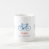 サイクリスト及びバイクもしくは自転車に乗る人への贈与 コーヒーマグカップ (中央)