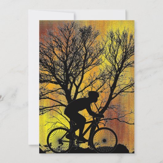 サイクリスト招待状 招待状 (正面)