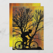 サイクリスト招待状 招待状 (正面/裏面)