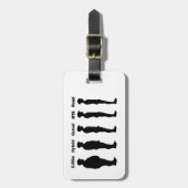 サイクリスト進化型ローディー ラゲッジタグ (正面縦)