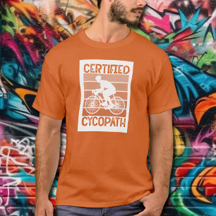 サイクリスト・オレンジのサイコパス Tシャツ