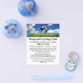 サイクリスト・オン・グラス、サイクリングク広告ラブ チラシ (シングル)