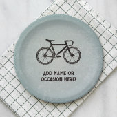 サイクリスト – グランジメタルルック – スポーティな男のパーティー ペーパープレート