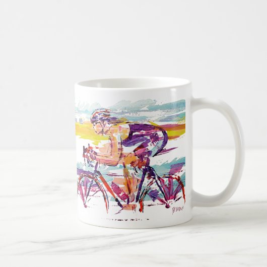 サイクリスト コーヒーマグカップ (右)