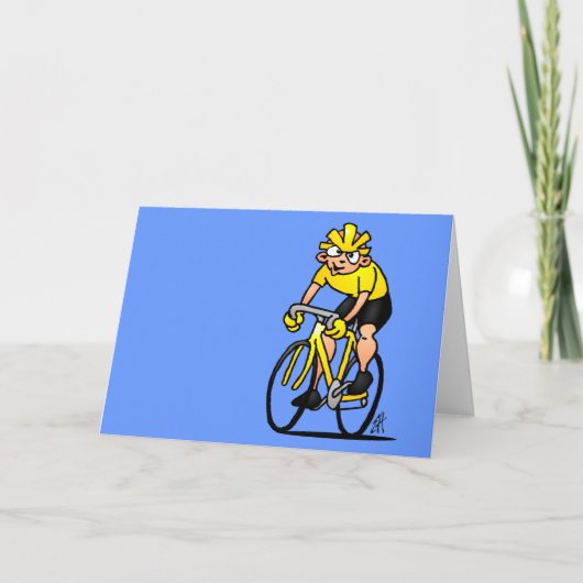 サイクリスト-サイクリング カード (正面)