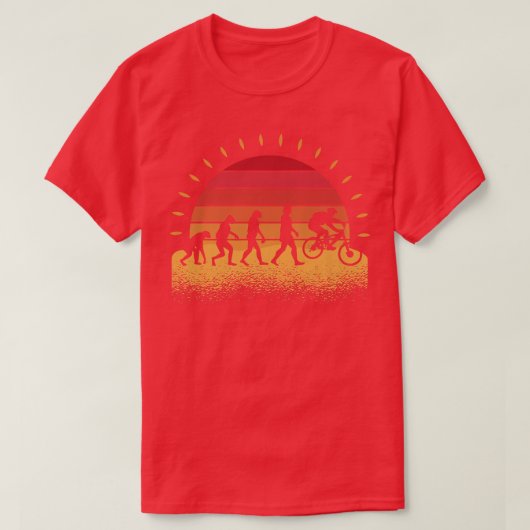 サイクリスト バイク  バイク愛好家 ロードバイク サイクリング Ev Tシャツ (デザイン正面)